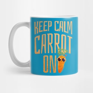 Keep Calm Carrot On Mug